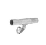 Metforce steel wall mounted handrail with round tube profile, powder coated, Perth